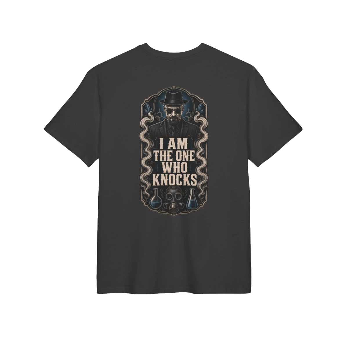 Back of the Black The One Who Knocks T-shirt