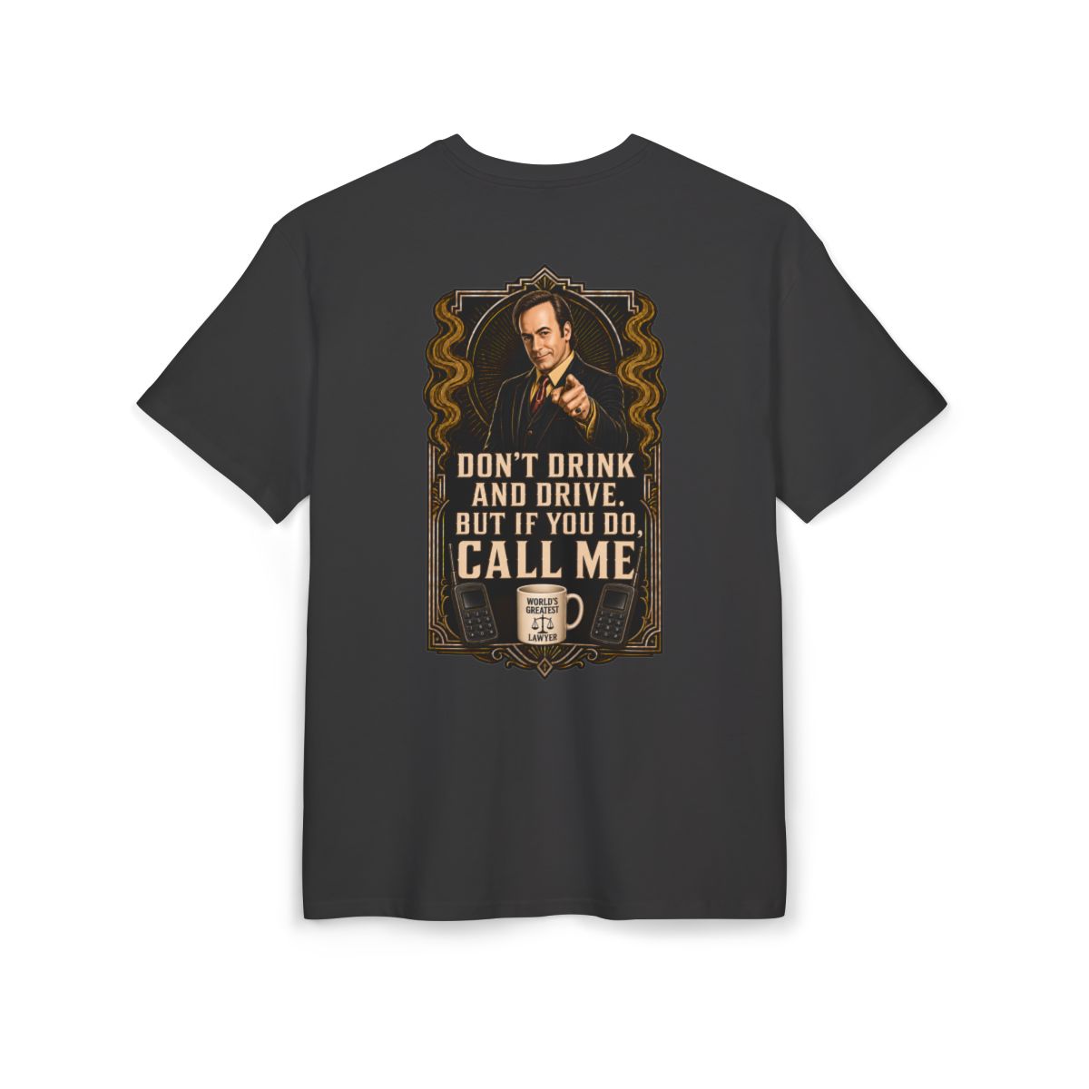 Don’t Drink and Drive T-shirt back in Black