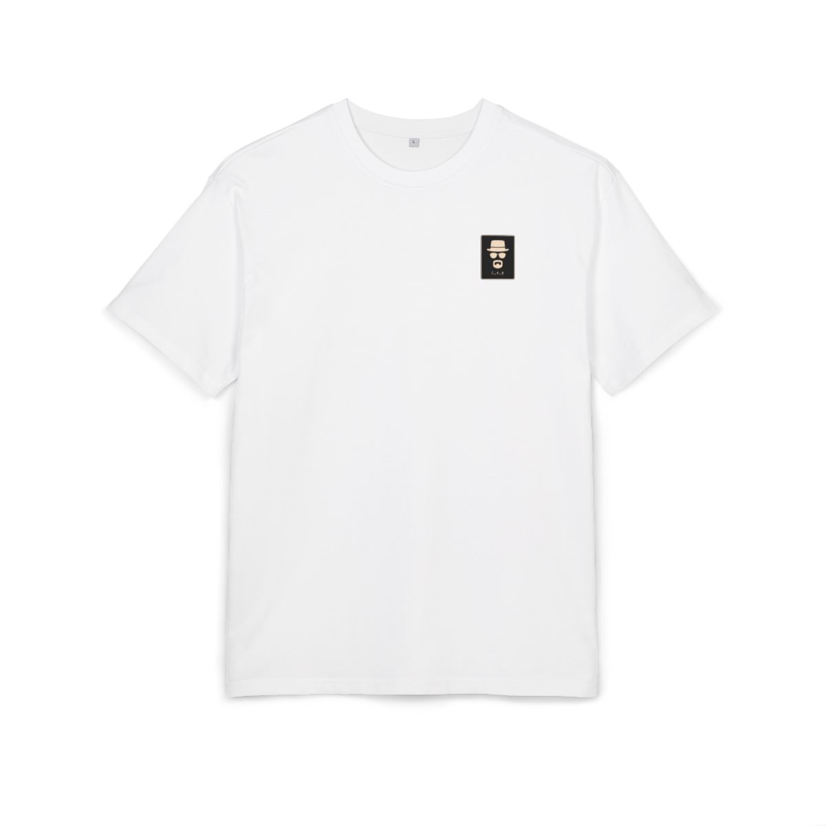 The One Who Knocks T-shirt front in White